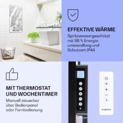 Wonderwall Air Art Smart Infrarotheizung Map New York 60x120cm 700W -Klarstein Verkaufsgeschäft 10037887 de 0004 logo