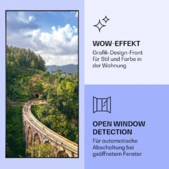 Wonderwall Air Art Smart Infrarotheizung Zug 60x120cm 700W -Klarstein Verkaufsgeschäft 10037897 de 0006 logo