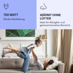 Wonderwall Air Art Smart Infrarotheizung Grüne Linie 120x60cm 700W -Klarstein Verkaufsgeschäft 10037907 de 0005 logo