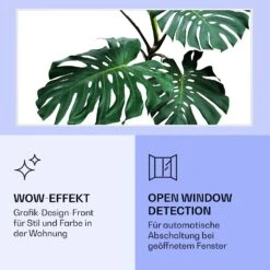 Wonderwall Air Art Smart Infrarotheizung Grünes Blatt 120x60cm 700W 15 Wonderwall Air Art Smart Infrarotheizung Grünes Blatt 120x60cm 700W -Klarstein Verkaufsgeschäft 10037916 de 0006 logo