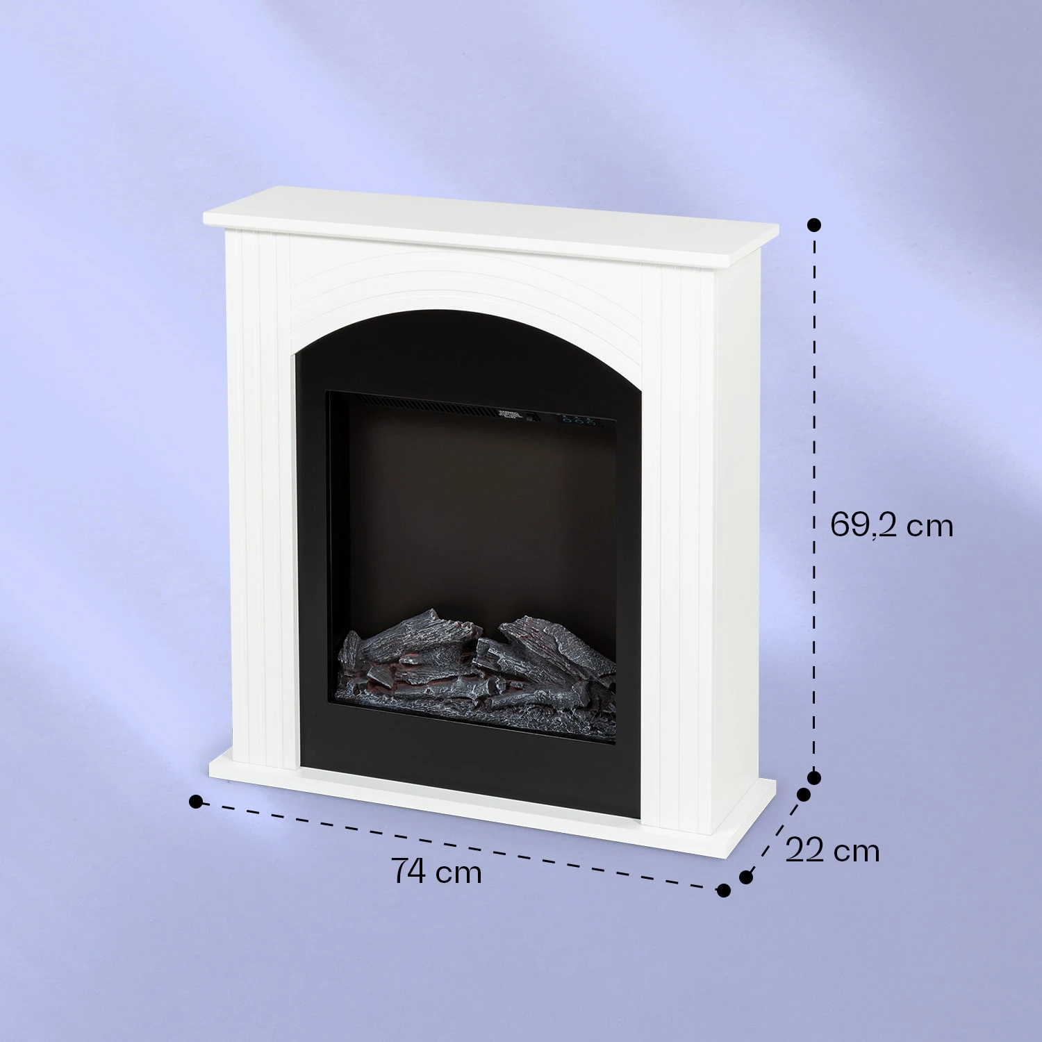 Elbrus Elektrokamin 2000 W LED-Technik Fernbedienung 8 Elbrus Elektrokamin 2000 W LED-Technik Fernbedienung – Bild 6
