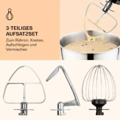 Bella Mini Rührmaschine 1200 W 6 Stufen 4 Liter Edelstahl Pulsfunktion 12 Bella Mini Rührmaschine 1200 W 6 Stufen 4 Liter Edelstahl Pulsfunktion -Klarstein Verkaufsgeschäft 10037981 de 0005 logo