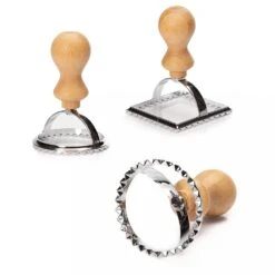 Ravioli Ausstecher 3er Set 3 Größen Rund & Eckig Metall Bambus 14 Ravioli Ausstecher 3er Set 3 Größen Rund & Eckig Metall Bambus -Klarstein Verkaufsgeschäft 10038035 yy 0006 logo