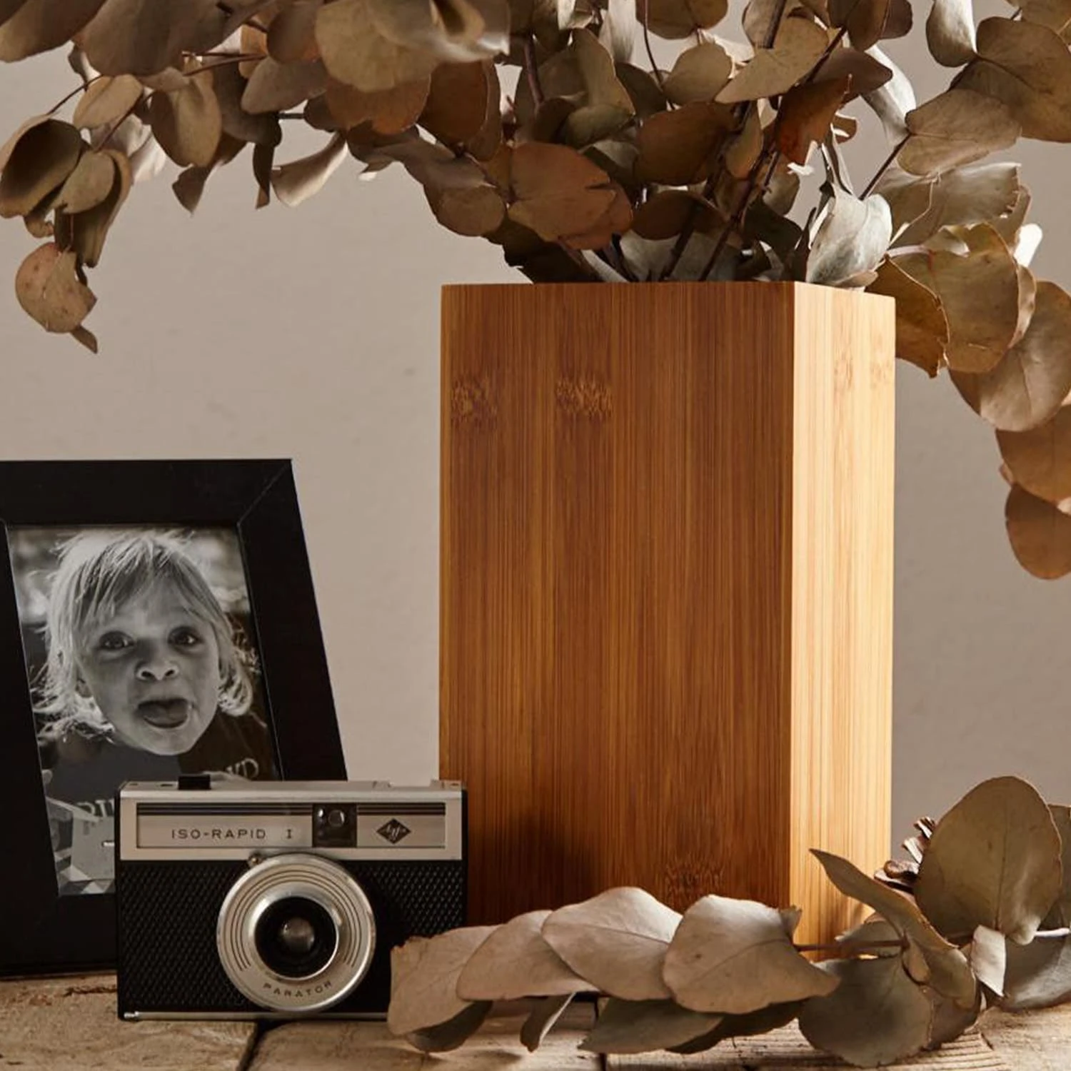 Utensilienhalter Quadratisch 12 X 23 X 12 Cm (BxHxT) Bambus 6 Utensilienhalter Quadratisch 12 X 23 X 12 Cm (BxHxT) Bambus – Bild 4