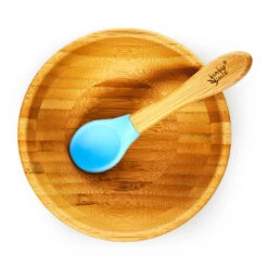 Kindergeschirr Mit Bambusschale Und Löffel 400 Ml Inkl. Saugnapf Ø: 13,7 Cm -Klarstein Verkaufsgeschäft 10038070 yy 0004 logo