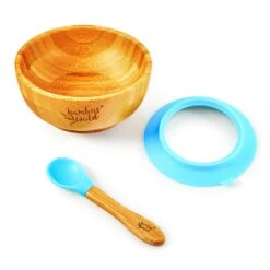 Kindergeschirr Mit Bambusschale Und Löffel 400 Ml Inkl. Saugnapf Ø: 13,7 Cm -Klarstein Verkaufsgeschäft 10038070 yy 0005 logo