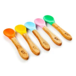 5er-Set Kinderlöffel Löffelstiel: Bambus Laffe: Silikon Bunt -Klarstein Verkaufsgeschäft 10038081 yy 0005 logo