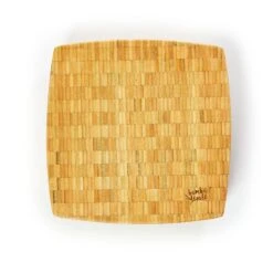Bambus-Hackbrett 30 X 6,8 X 30 Cm (BxHxT) Standfüße Haltegriff Pflegeleicht -Klarstein Verkaufsgeschäft 10038092 yy 0003 logo
