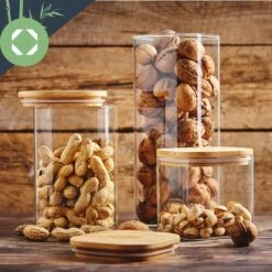 Eckiges Glas Mit Bambusdeckel Luftdicht Mit Silikonring 10x25x10 Cm 3x 2000 Ml 13 Eckiges Glas Mit Bambusdeckel Luftdicht Mit Silikonring 10x25x10 Cm 3x 2000 Ml -Klarstein Verkaufsgeschäft 10038255 yy 0004 logo