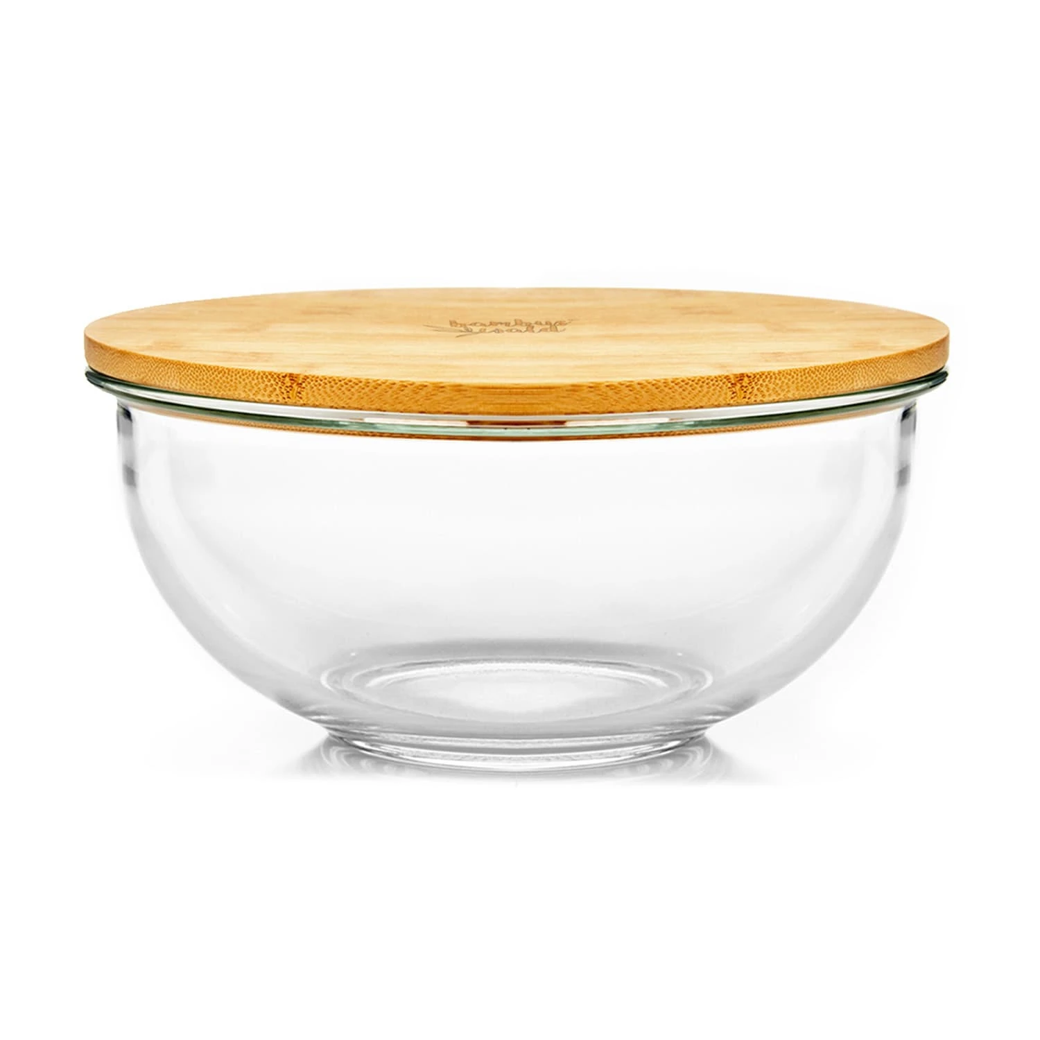 Glasschüssel 1365 Ml Bambusdeckel Verschließbar BPA-frei Größe M 3 Glasschüssel 1365 Ml Bambusdeckel Verschließbar BPA-frei Größe M