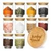 Gewürzgläser Bambusdeckel 10 Stück Je 150 Ml Luftdicht Stapelbar 2 Gewürzgläser Bambusdeckel 10 Stück Je 150 Ml Luftdicht Stapelbar -Klarstein Verkaufsgeschäft 10038311 yy 0001 titel
