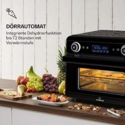 AeroVital Jumbo 3-in-1 Heißluftfritteuse Toaster Dörrautomat 1550 W 18 Liter 15 AeroVital Jumbo 3-in-1 Heißluftfritteuse Toaster Dörrautomat 1550 W 18 Liter -Klarstein Verkaufsgeschäft 10038339 de 0006 logo