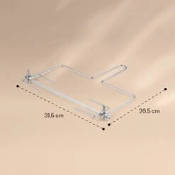 AeroVital Jumbo Heißluftfritteuse Rotisseriespieß & Drehspießheber Edelstahl -Klarstein Verkaufsgeschäft 10038340 yy 0004 dimensions