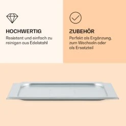 AeroVital Jumbo Heißluftfritteuse Abtropfblech Edelstahl 8 AeroVital Jumbo Heißluftfritteuse Abtropfblech Edelstahl -Klarstein Verkaufsgeschäft 10038344 de 0003 logo