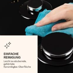 Victoria 5 Gaskochfeld 5-flammig Sabaf-Brenner Glaskeramik Retro-Look 16 Victoria 5 Gaskochfeld 5-flammig Sabaf-Brenner Glaskeramik Retro-Look -Klarstein Verkaufsgeschäft 10038376 de 0007 logo