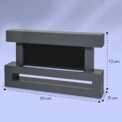 Studio Light & Fire 3 Smart Kamin 1000/2000W MDF WiFi-Steuerung -Klarstein Verkaufsgeschäft 10038384 yy 0007 logo
