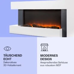Studio Light & Fire 2 Smart Kamin 1000/2000W MDF WiFi-Steuerung -Klarstein Verkaufsgeschäft 10038387 de 0005 logo