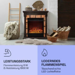 Beerenberg Elektrischer Kamin 1800 W 10 Bis 30 °C Fernbedienung 12 Beerenberg Elektrischer Kamin 1800 W 10 Bis 30 °C Fernbedienung -Klarstein Verkaufsgeschäft 10038398 de 0004 logo