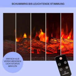 Studio 5 Arc Elektrokamin 1800 W LED-Flammen Heizlüfter Fernbedienung 15 Studio 5 Arc Elektrokamin 1800 W LED-Flammen Heizlüfter Fernbedienung -Klarstein Verkaufsgeschäft 10038401 de 0008 usp