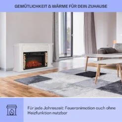 Saint Helens Elektrokamin 1900 W LED-Technik Fernbedienung 12 Saint Helens Elektrokamin 1900 W LED-Technik Fernbedienung -Klarstein Verkaufsgeschäft 10038615 de 0004 usp