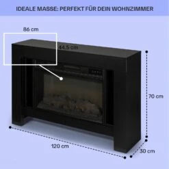 Studio Loft 2 Elektrokamin 1900 W LED-Technik Fernbedienung 13 Studio Loft 2 Elektrokamin 1900 W LED-Technik Fernbedienung -Klarstein Verkaufsgeschäft 10038618 de 0005 usp