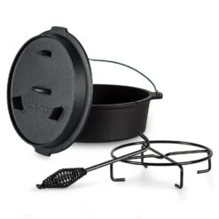 Guernsey Premium Dutch Oven 6.0 BBQ-Topf Gusseisen Größe M / 6 Qt