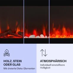 Galeras Elektrischer Wand- Und Einbaukamin 1800 W LED 3 Farben Timer 13 Galeras Elektrischer Wand- Und Einbaukamin 1800 W LED 3 Farben Timer -Klarstein Verkaufsgeschäft 10038687 de 0004 logo