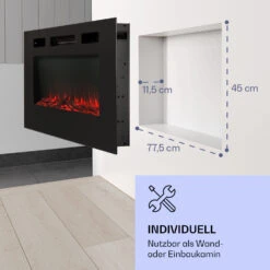 Galeras Elektrischer Wand- Und Einbaukamin 1800 W LED 3 Farben Timer 14 Galeras Elektrischer Wand- Und Einbaukamin 1800 W LED 3 Farben Timer -Klarstein Verkaufsgeschäft 10038687 de 0005 logo