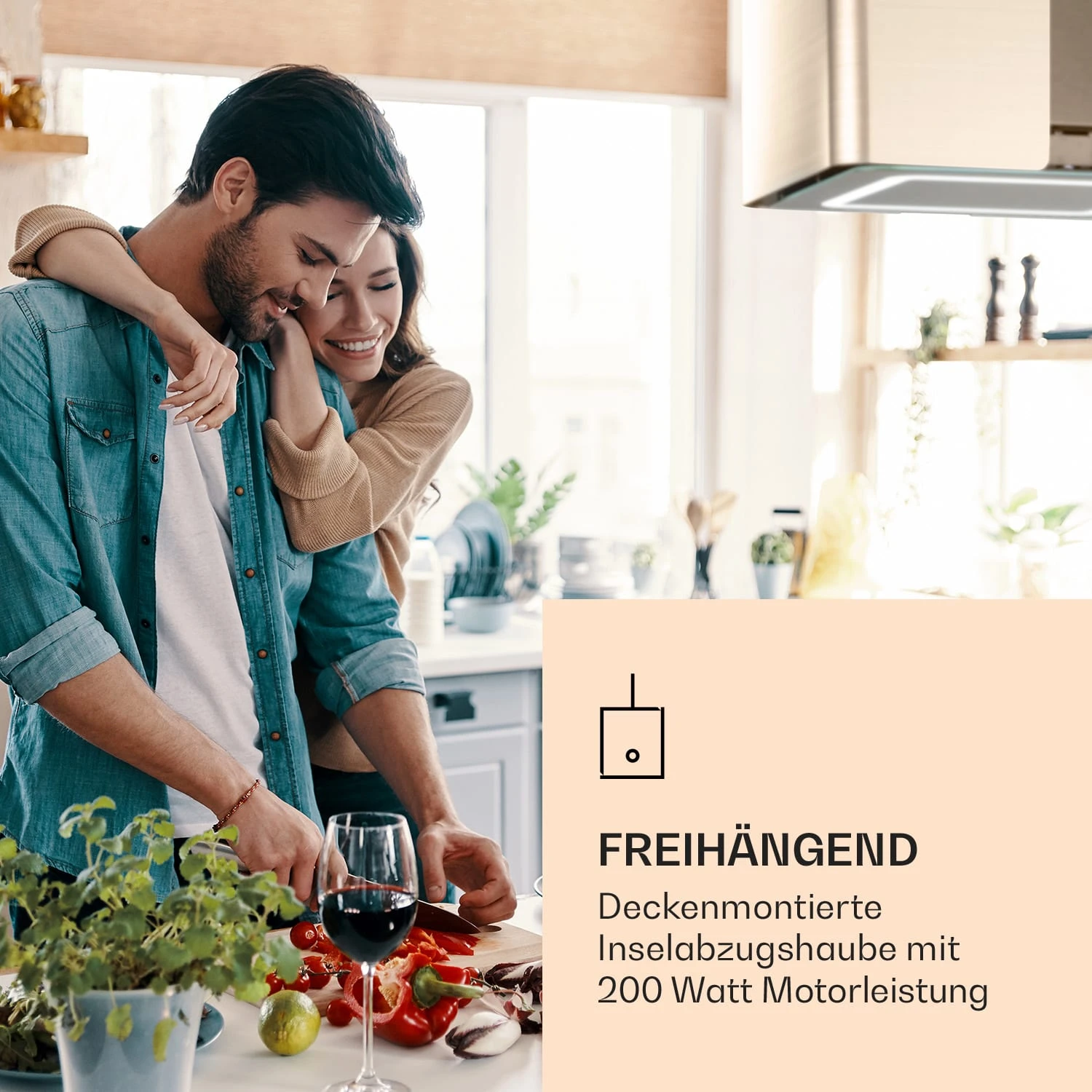 Futurelight Smart Inselabzugshaube Umluft 420m³/h LED Edelstahl 4 Futurelight Smart Inselabzugshaube Umluft 420m³/h LED Edelstahl – Bild 2