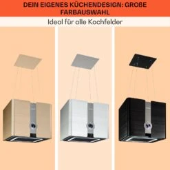 Futurelight Smart Inselabzugshaube Umluft 420m³/h LED Edelstahl 16 Futurelight Smart Inselabzugshaube Umluft 420m³/h LED Edelstahl -Klarstein Verkaufsgeschäft 10038708 de 0007 usp