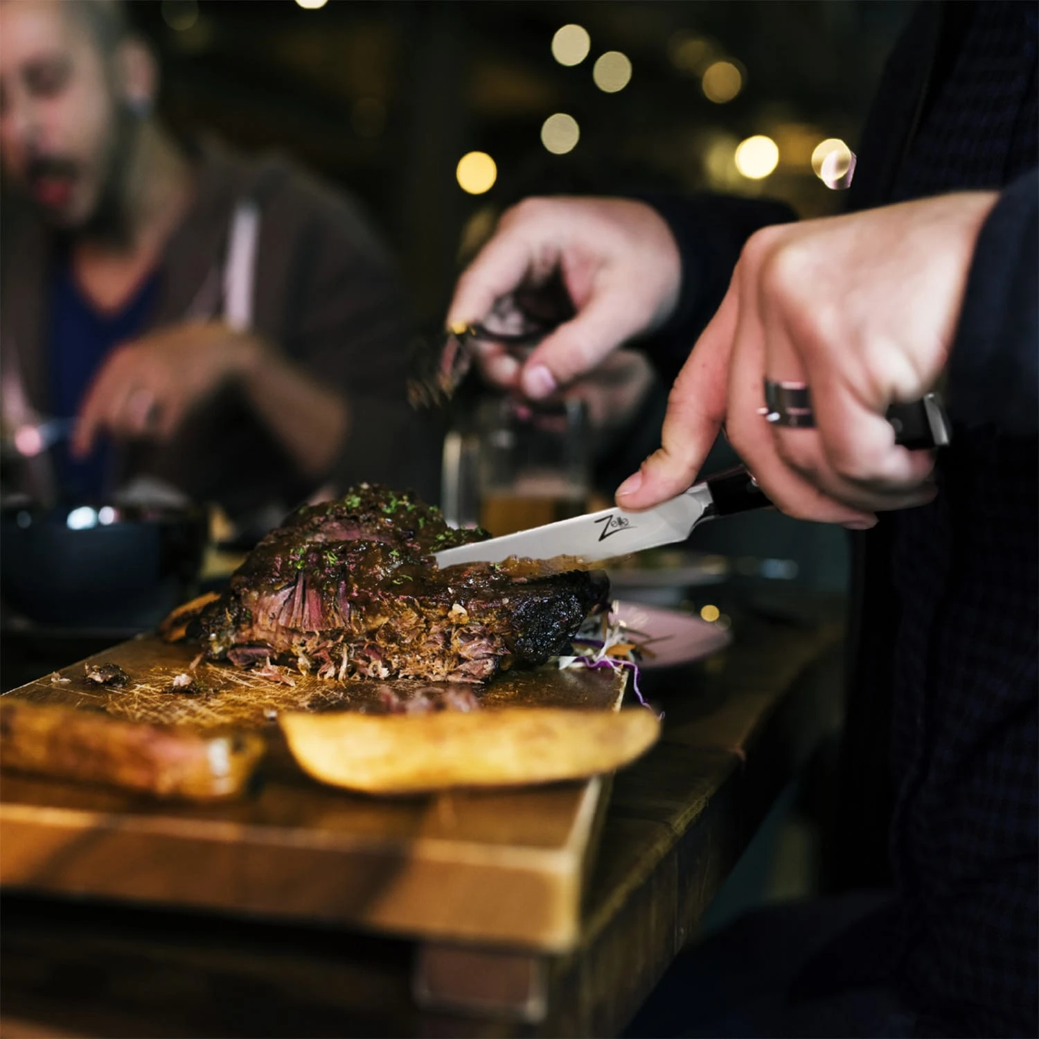 Alpha-Royal German 5" Steakmesser 4er-Set 56 HCR Edelstahl 7 Alpha-Royal German 5" Steakmesser 4er-Set 56 HCR Edelstahl – Bild 5