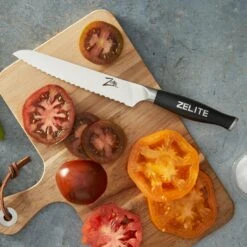 Comfort Pro Serie 6" Allzweckmesser Wellenschliff 56 HRC Edelstahl 9 Comfort Pro Serie 6" Allzweckmesser Wellenschliff 56 HRC Edelstahl -Klarstein Verkaufsgeschäft 10039034 yy 0003 logo