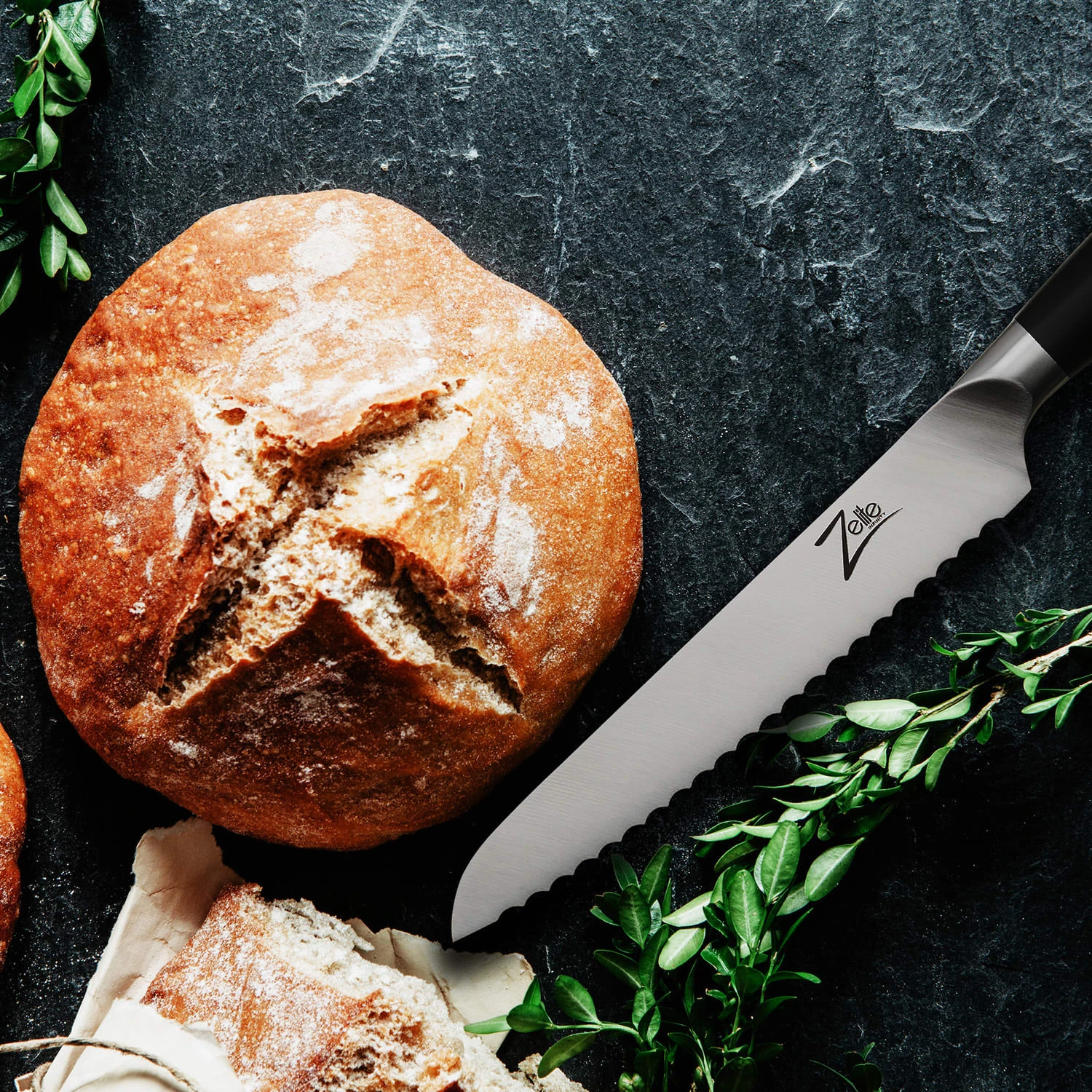 Comfort Pro Serie 6" Allzweckmesser Wellenschliff 56 HRC Edelstahl 6 Comfort Pro Serie 6" Allzweckmesser Wellenschliff 56 HRC Edelstahl – Bild 4