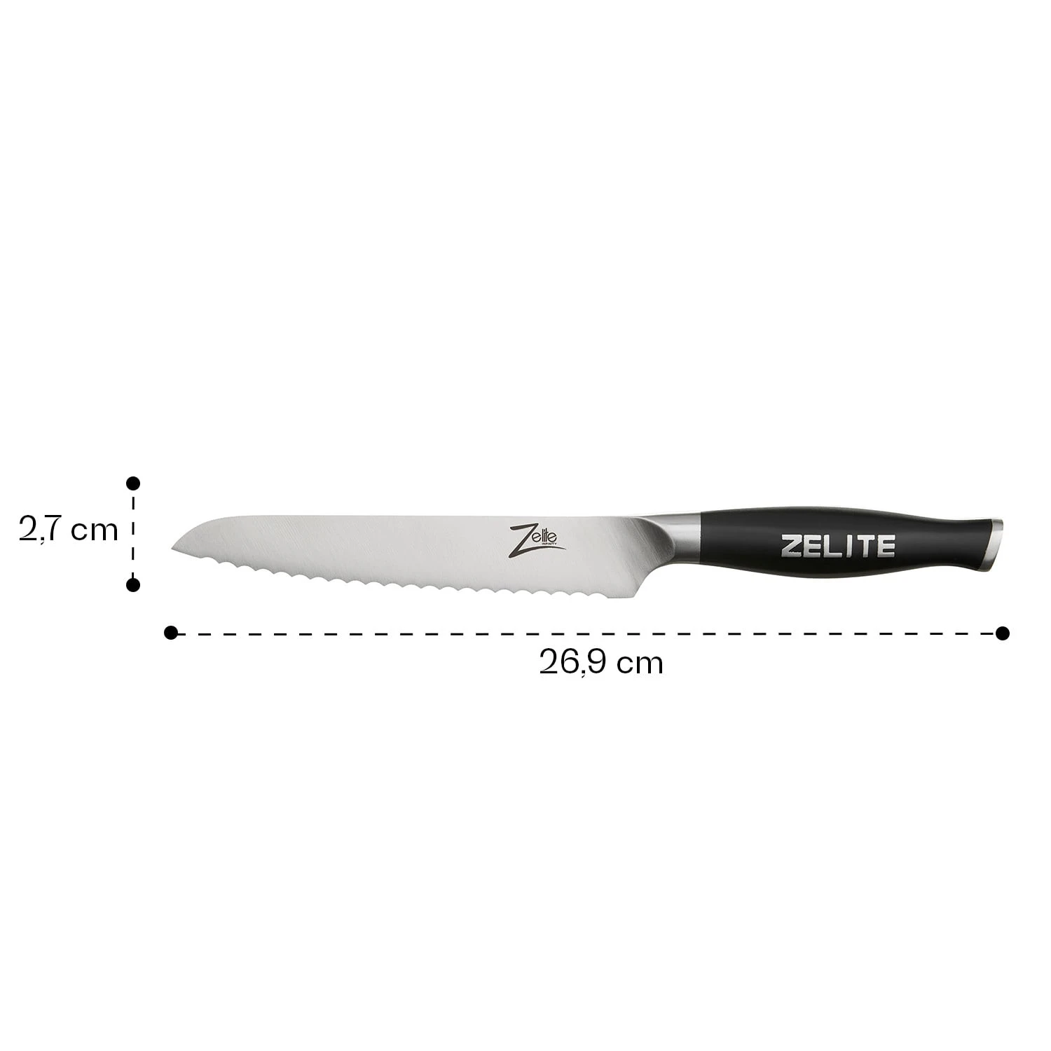 Comfort Pro Serie 6" Allzweckmesser Wellenschliff 56 HRC Edelstahl 7 Comfort Pro Serie 6" Allzweckmesser Wellenschliff 56 HRC Edelstahl – Bild 5