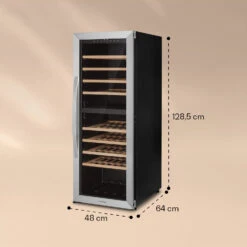 Klarstein Vinamour 77 Duo Weinkühlschrank 191 Liter 5 - 20 °C 2 Kühlzonen -Klarstein Verkaufsgeschäft 10039771 yy 0007 logo