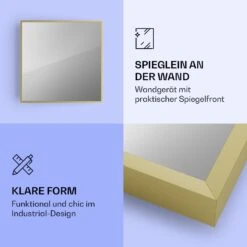 La Palma 500 Smart 2-in-1 Heizgerät Infrarot Konvektor 60x60cm 500W Spiegelfront -Klarstein Verkaufsgeschäft 10039830 de 0003 logo