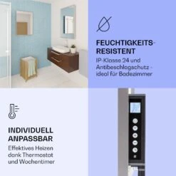 La Palma 1000 Smart 2-in-1 Heizgerät Infrarot Konvektor 120x60cm 1000W Spiegel -Klarstein Verkaufsgeschäft 10039837 de 0006 logo