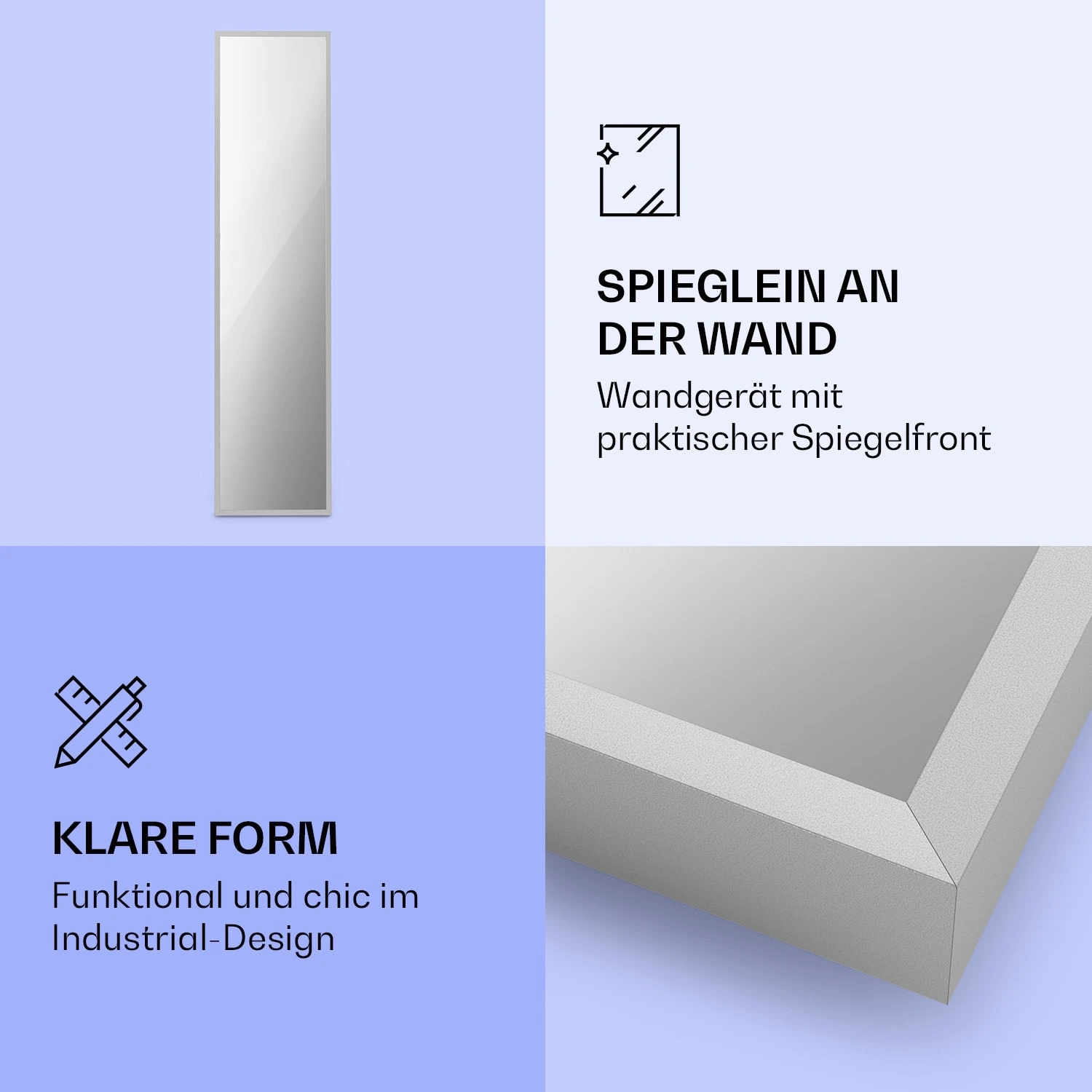 La Palma 900 Smart Infrarotstrahler Konvektor 40x160cm 900W Spiegel Standfuß 6 La Palma 900 Smart Infrarotstrahler Konvektor 40x160cm 900W Spiegel Standfuß – Bild 4