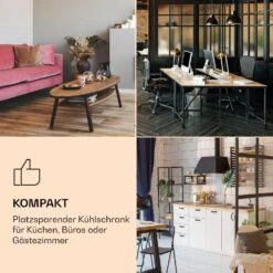 Obsidian Kühlschrank 72 Liter Eisfach Schwarz 15 Obsidian Kühlschrank 72 Liter Eisfach Schwarz -Klarstein Verkaufsgeschäft 10039911 de 0006 logo