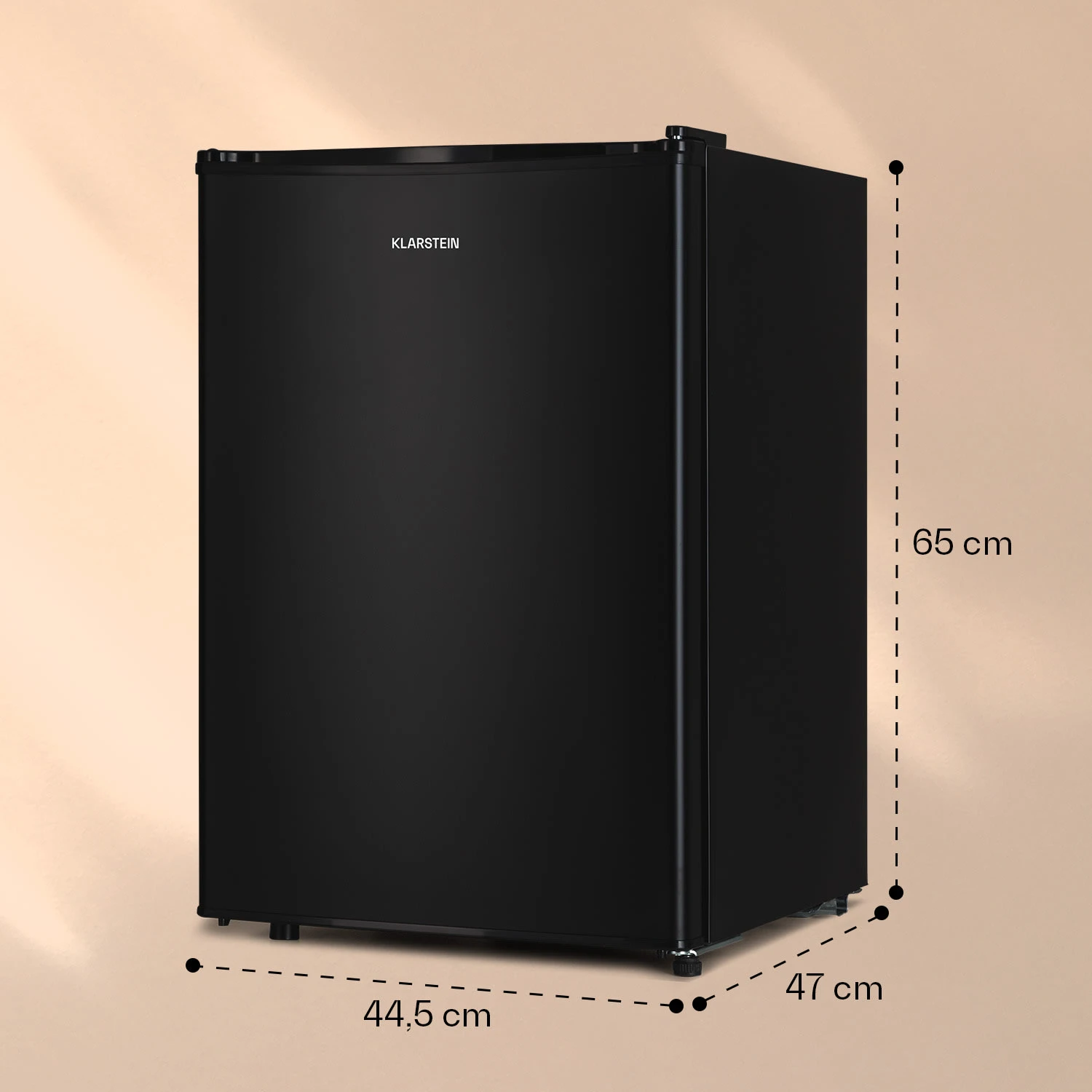 Obsidian Kühlschrank 72 Liter Eisfach Schwarz 9 Obsidian Kühlschrank 72 Liter Eisfach Schwarz – Bild 7