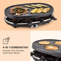 All-U-Can-Grill Raclette Raclette-Grill 4-in-1 Zubehör Für 8 Personen -Klarstein Verkaufsgeschäft 10039923 de 0003 logo