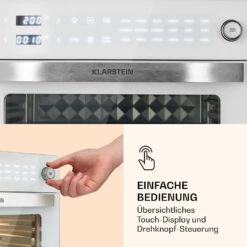 Vigor Air Heißluftfritteuse 1800 W 30 Liter 18 Programme 12 Vigor Air Heißluftfritteuse 1800 W 30 Liter 18 Programme -Klarstein Verkaufsgeschäft 10039941 de 0003 logo