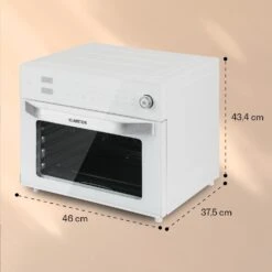 Vigor Air Heißluftfritteuse 1800 W 30 Liter 18 Programme 17 Vigor Air Heißluftfritteuse 1800 W 30 Liter 18 Programme -Klarstein Verkaufsgeschäft 10039941 yy 0008 dimensions