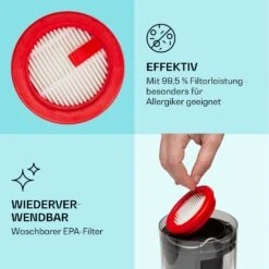 LARMA Staubsauger Ersatzfilter EPA E12 Waschbar -Klarstein Verkaufsgeschäft 10040036 de 0003 logo