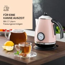 Aquavita Chalet Wasserkocher 1,7 Liter 2200 Watt Temperaturanzeige Edelstahl 13 Aquavita Chalet Wasserkocher 1,7 Liter 2200 Watt Temperaturanzeige Edelstahl -Klarstein Verkaufsgeschäft 10040038 de 0004 logo