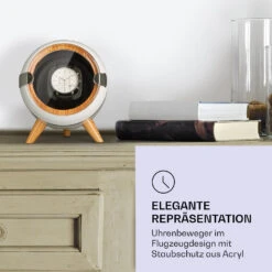 Sindelfingen Uhrenbeweger Rechts-Links-Lauf 1 Uhr Schwarz -Klarstein Verkaufsgeschäft 10040050 de 0002 logo