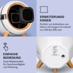 Sindelfingen Uhrenbeweger Rechts-Links-Lauf 1 Uhr Schwarz -Klarstein Verkaufsgeschäft 10040050 de 0004 logo