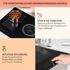 Full House 3.0 Down Air System Induktionsherd DownAir-Haube 655 M³/h -Klarstein Verkaufsgeschäft 10040067 de 0005 usp