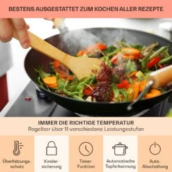 Ramsey Doppel-Kochfeld 2400W 11 Leistungsstufen Glaskeramik 15 Ramsey Doppel-Kochfeld 2400W 11 Leistungsstufen Glaskeramik -Klarstein Verkaufsgeschäft 10040071 de 0005 usp