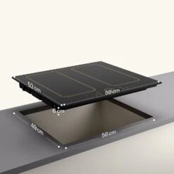 Victoria 4 Flex Induktionskochfeld Einbau 7000W 2 Flexzonen Timer 17 Victoria 4 Flex Induktionskochfeld Einbau 7000W 2 Flexzonen Timer -Klarstein Verkaufsgeschäft 10040201 de 0007 usp